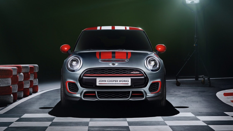 Illustration for article titled The 2014 Mini John Cooper Works Concept Seems Appropriately Crazy